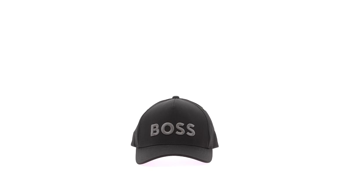 Black hugo boss hat online