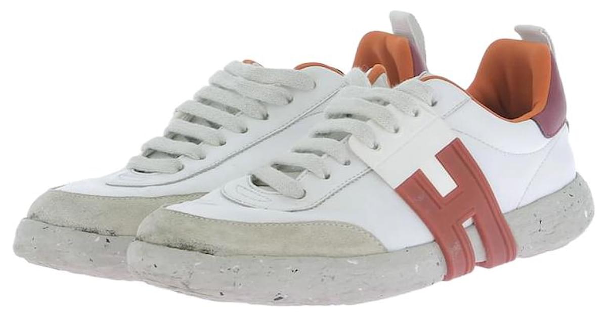 HOGAN Trainers T.eu 38 leather White ref.1118978 Joli Closet