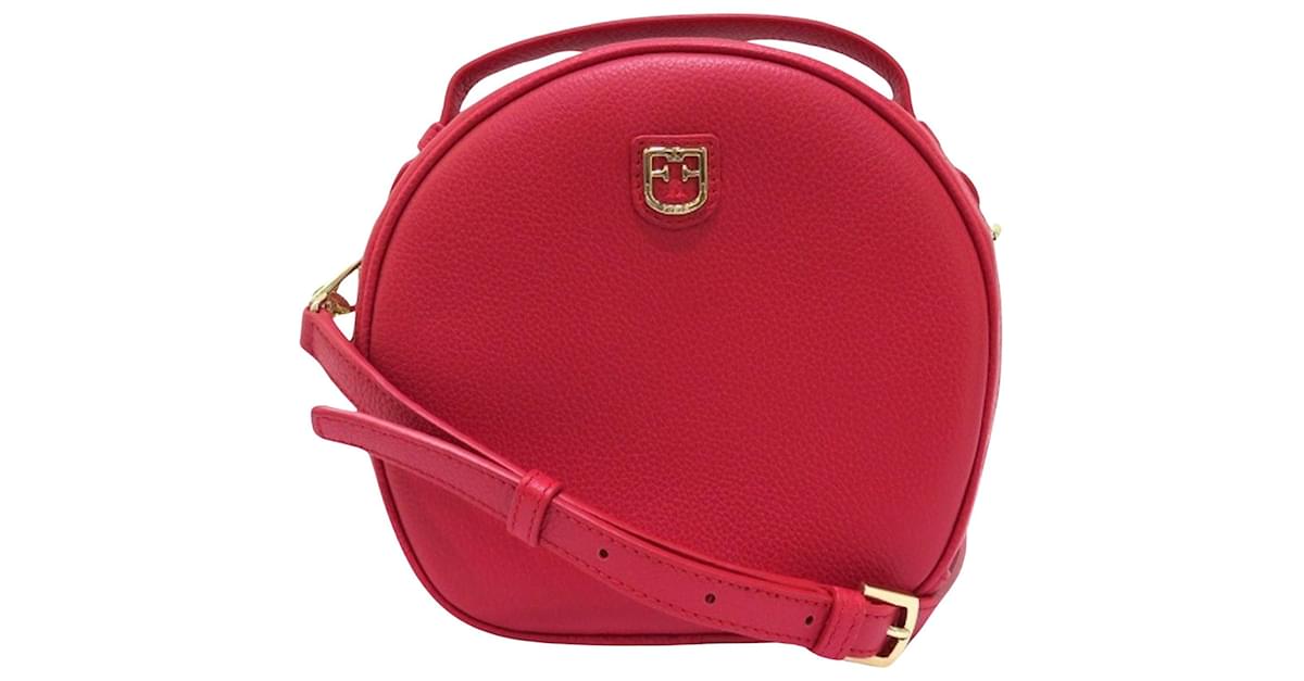 Furla Coated Canvas Crossbody Bag - Red Crossbody Bags, Handbags - WFU33830  | The RealReal