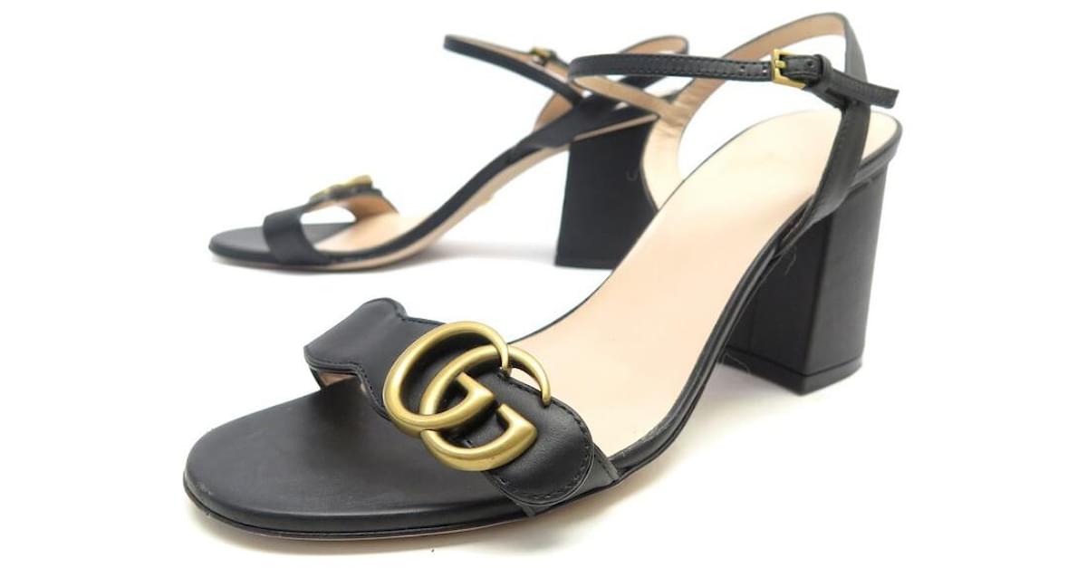 Gucci heels outlet marmont