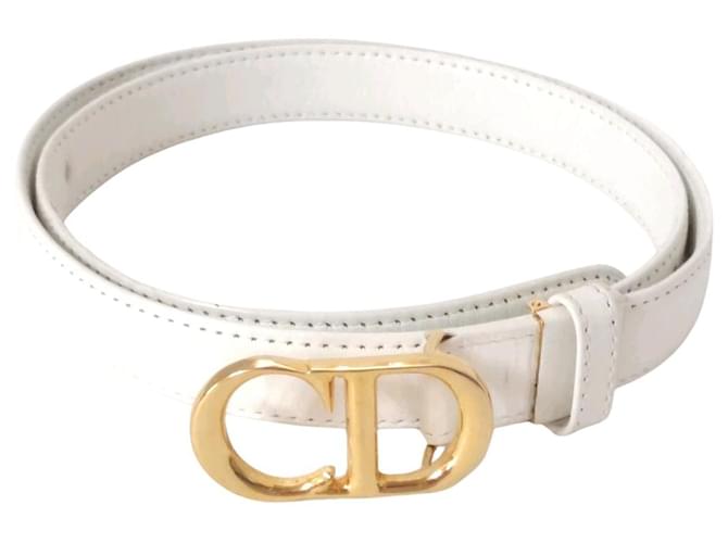 DIOR White Leather ref.1130299 - Joli Closet