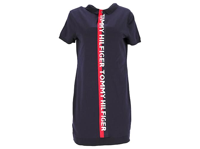 Tommy Hilfiger Robe polo coupe décontractée en coton biologique