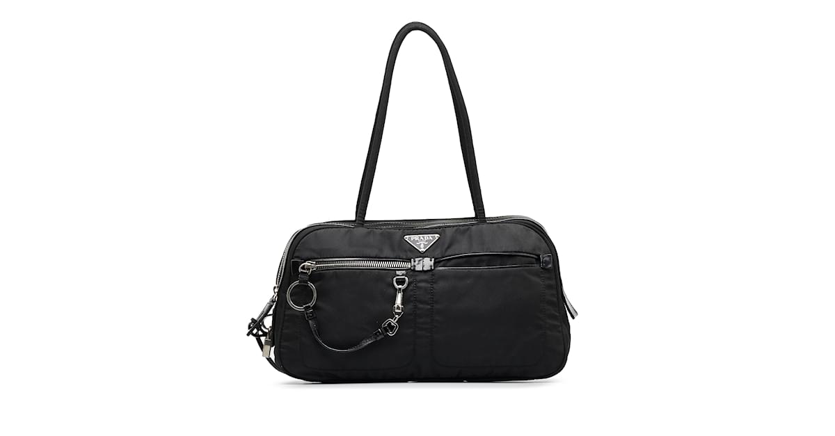 Prada hotsell clip bag