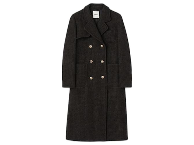 Manteau Laine Sandro Manteaux Sandro Manteaux Femme Sandro Manteau