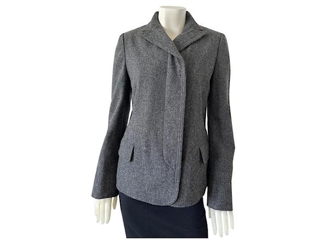Marc by Marc Jacobs Coats, Outerwear Grey Wool Angora
