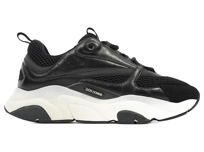 靴 DIOR B22 42 Christian Dior B22 Schwarze Farbe / Weißes Mesh EU 42 Vereinigtes