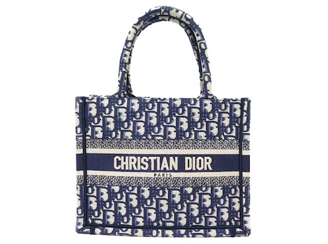 Blue Dior Tasche Book Tote Bag Premiumsecondhand Christian Dior