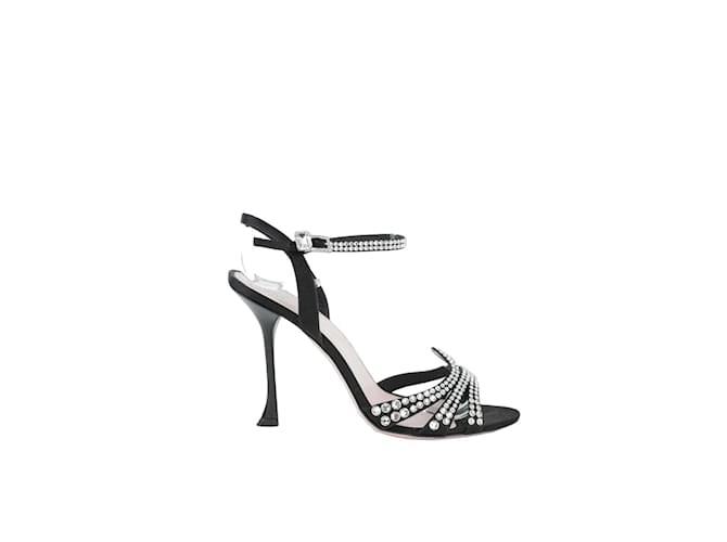Roger Vivier Leather Heels Black ref.1147609 - Joli Closet