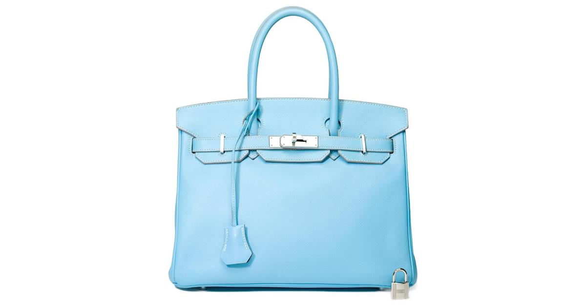 Hermes baby blue online bag