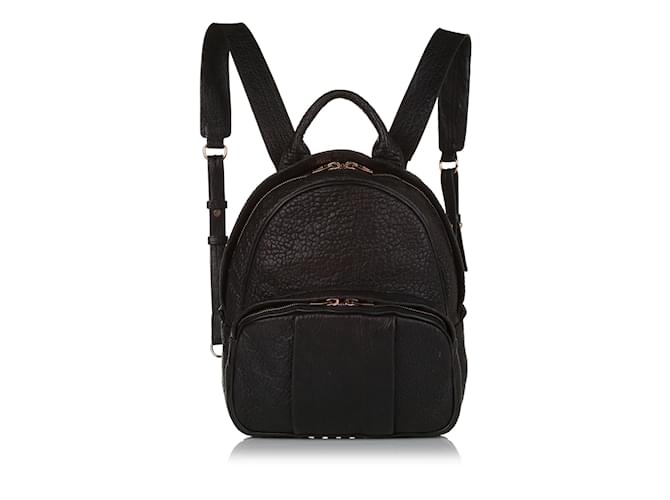 Black Alexander Wang Dumbo Leather Backpack ref.JC1156011 (Sold