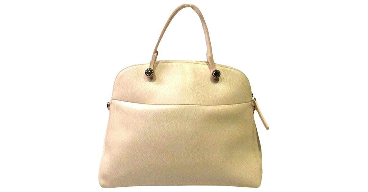 Furla beige online handbag