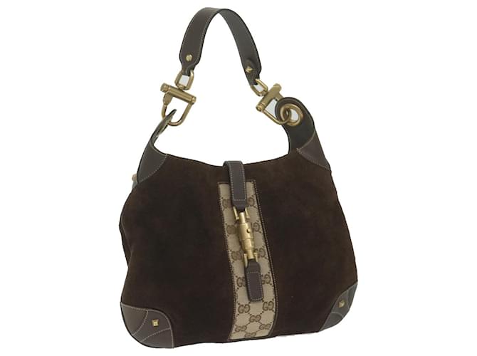 バッグ GUCCI hand bag Jackie Canvas beige Gucci Jackie Canvas Bag | Mercy Vintage