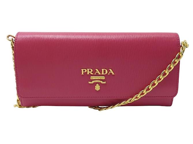 PRADA ピンク クラッチバッグ PRADA 【10/15まで！ローン48回無金利】［飯能本店］PRADA