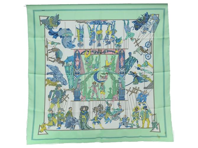 Hermes scarf Carré 90 LE TEMPS des MARIONNETTES Marionette