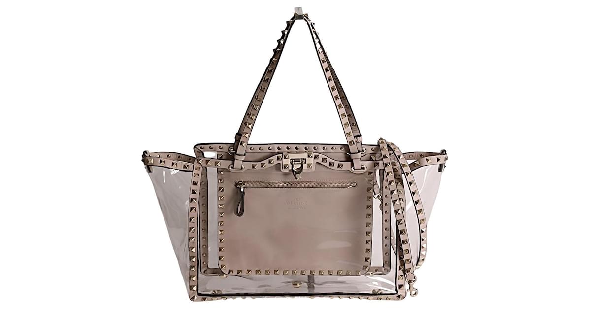 Valentino rockstud tote online bag