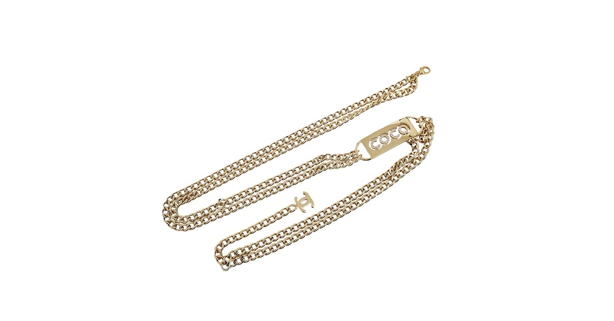 Chanel clearance rhinestone belt