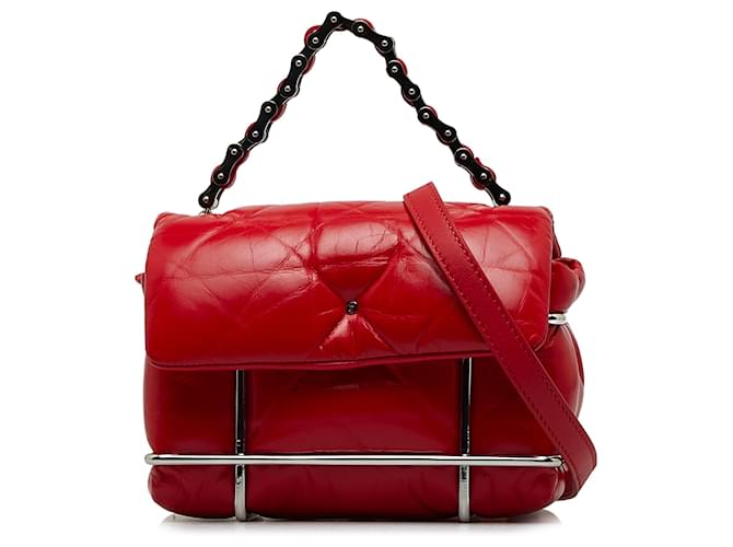 Halo Leather Alexander Wang Halo Crossbody Bag Alexander Wang Red