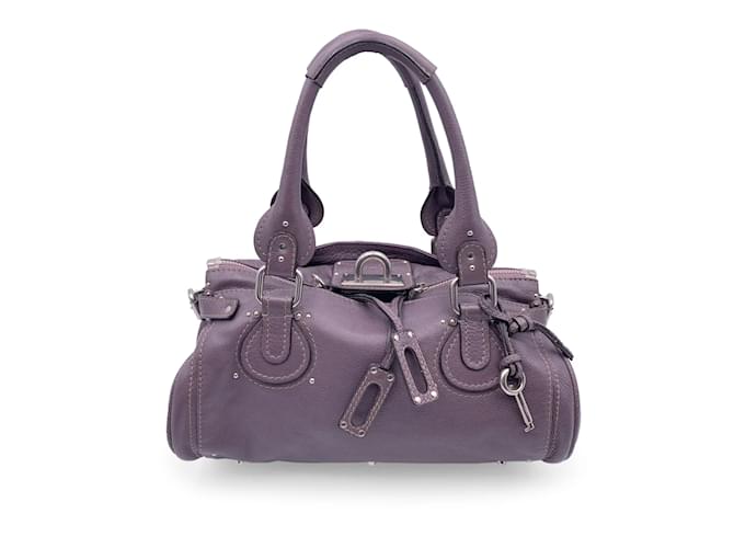 Chloé Paddington llic rhine stone Chloe | Bags | Chloe Paddington With Lock Lilac Handbag