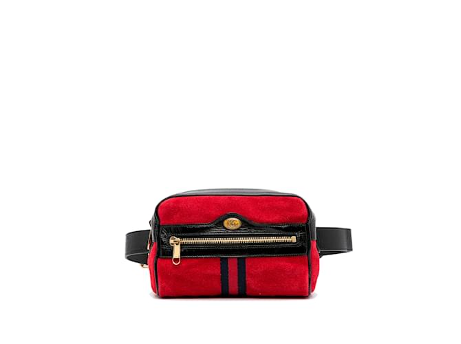 Red Gucci Small Ophidia Belt Bag Leather Joli Closet