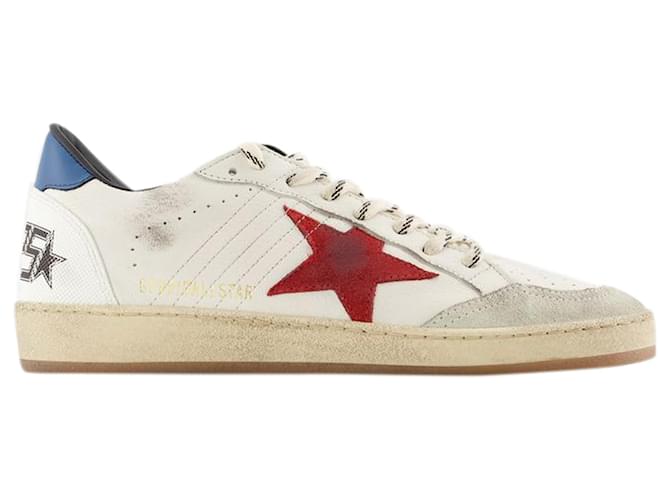 【Golden 】Deluxe Brand Super-Star Sneaker ホワイト Super Star Sneakers - Golden Goose Deluxe Brand - Leather