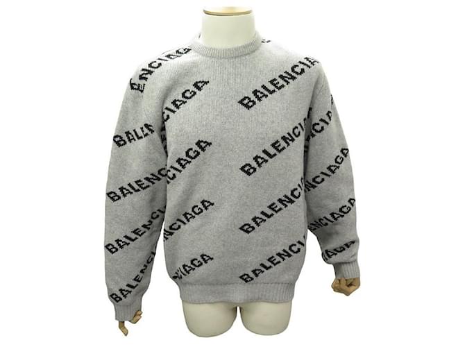 パーカー・フーディ BALENCIAGA Men Sweater 803265TRVS91013 GREY パーカー・フーディ BALENCIAGA Men Sweater 803265TRVS91013