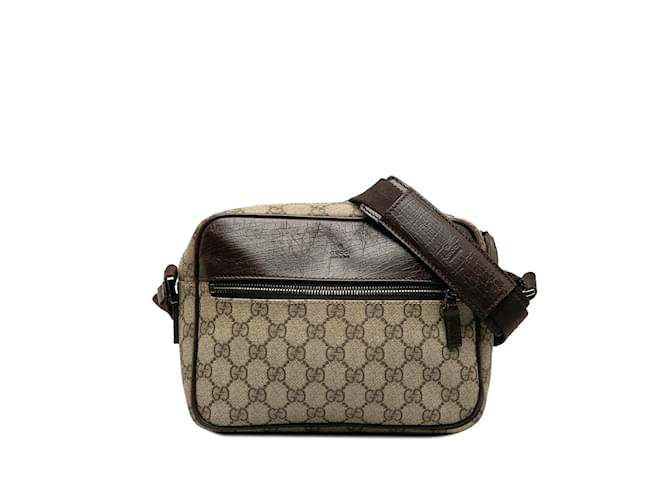 ショルダーバッグ・ポシェット GUCCI GG SUPREME CROSSBODY BAG GG Black small slingbag in black GG Supreme | GUCCI® US