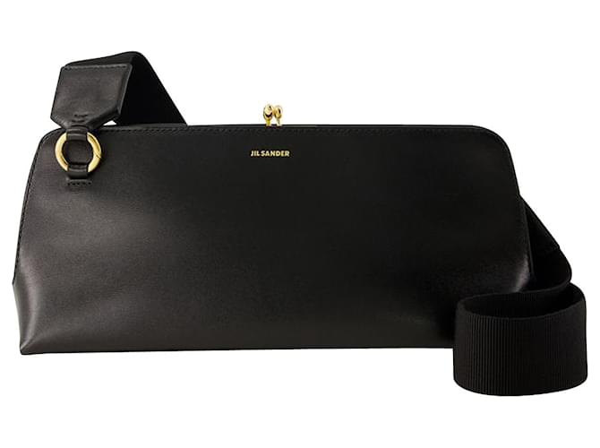 Hobo Goji bag - Jil Sander - Leather - Black Pony-style