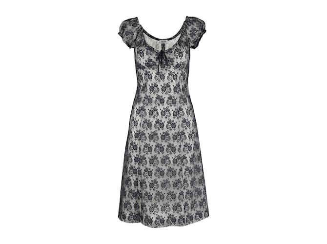 Moschino Cheap and Chic Vintage Lace Dress Black ref.1233149