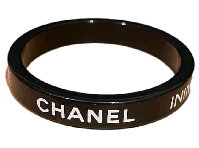 Black Chanel bracelet Acetate ref.1237709 - Joli Closet