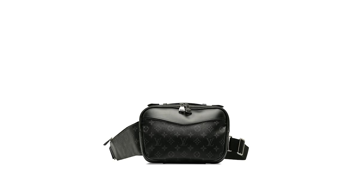 Black Louis Vuitton Monogram Eclipse Explorer Bumbag Belt Bag Leather ref.1238033 Joli Closet