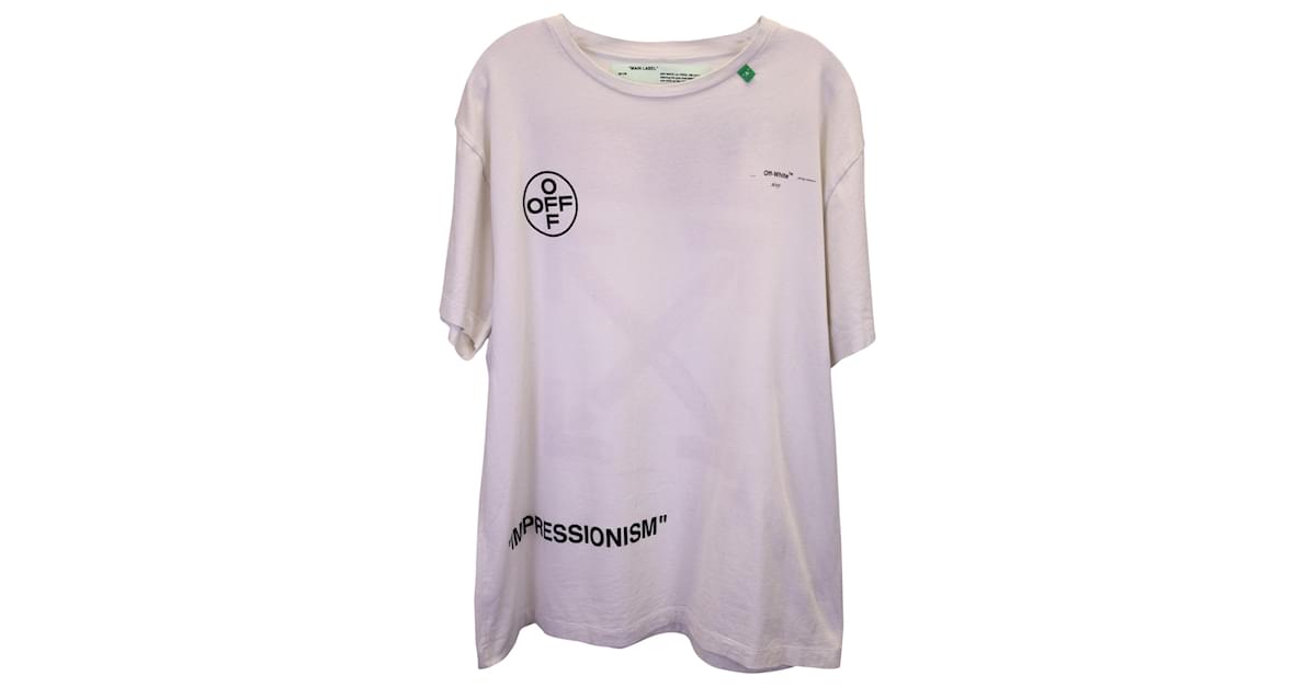 Off white impressionism tee online