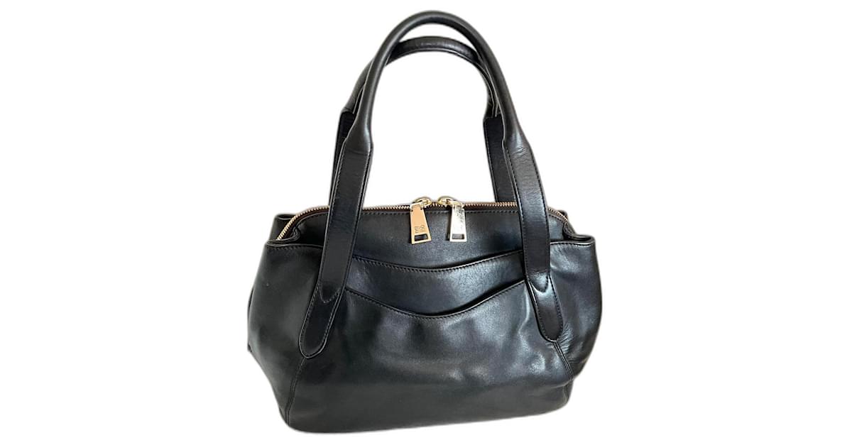 Lancel Opera Black Leather ref.1280150 Joli Closet