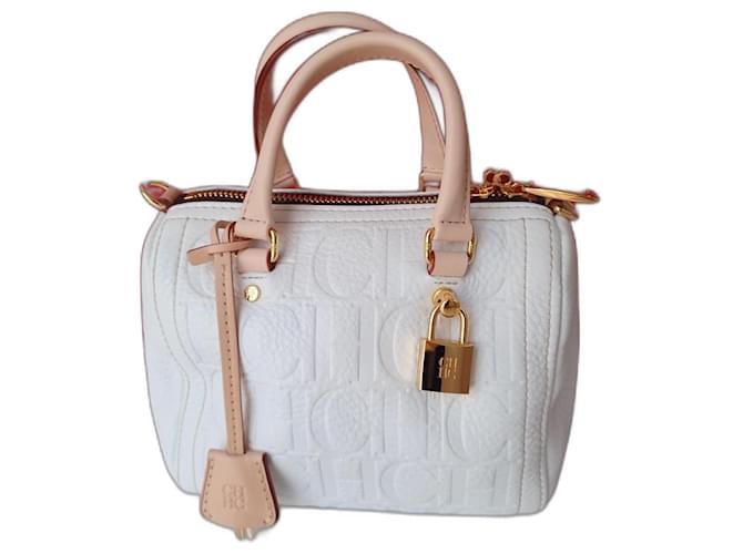 Carolina Herrera Andy bloqueado White Fur Joli Closet