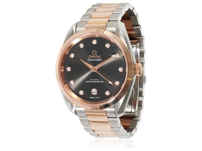Omega Seamaster Aqua Terra 220.20.38.20.56.001 Unisex Watch In 18kt ...