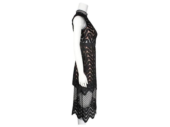 Self portrait Self-Portrait Black Lace Midi Dress Polyester ref.JC1286586 (Sold) - Joli Closet Self portrait Self-Portrait Black Lace Midi Dress Polyester ref.JC1286586 (Sold) - Joli Closet