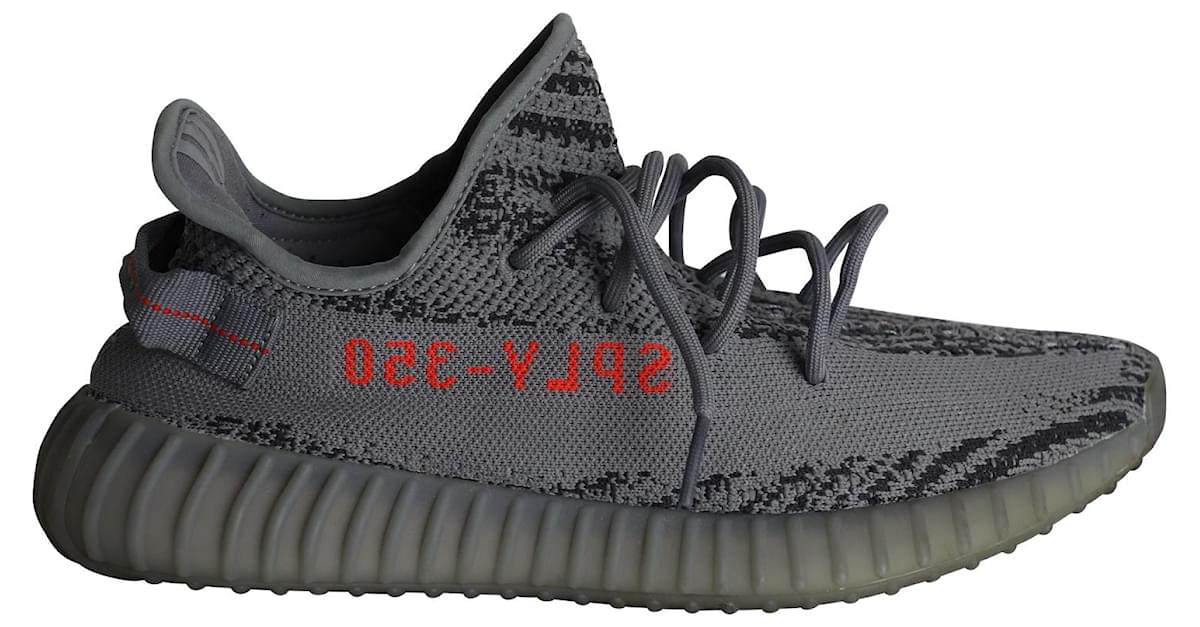 Adidas Yeezy Boost Beluga 2.0 350 V2 Scarpe da ginnastica in Primeknit grigio Cotone ref.1292551 Joli Closet