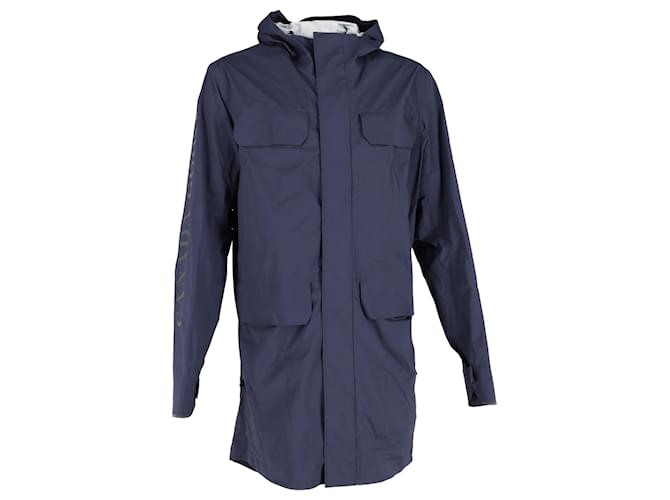 Canada Goose Seawolf Rain Jacket in Navy Blue Polyester ref