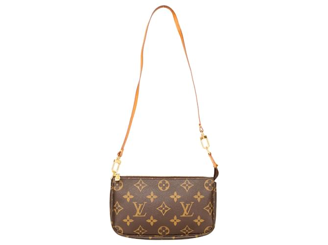 Borsa a tracolla Louis Vuitton Canvas Monogram piccola Pochette