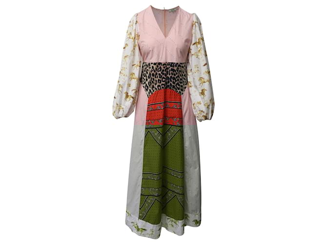 ワンピース GANNI Woman Dress Multicolor J1661 943 Maxi dress Ganni Multicolour size XS International in