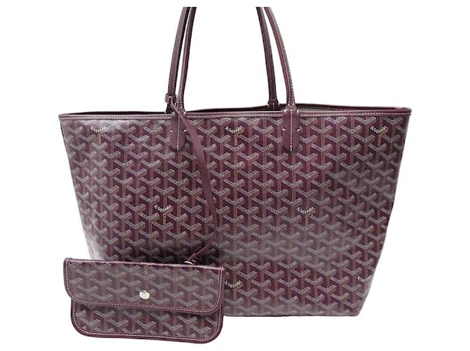 NEW GOYARD CABAS SAINT LOUIS GM HANDBAG IN GOYARDINE CANVAS