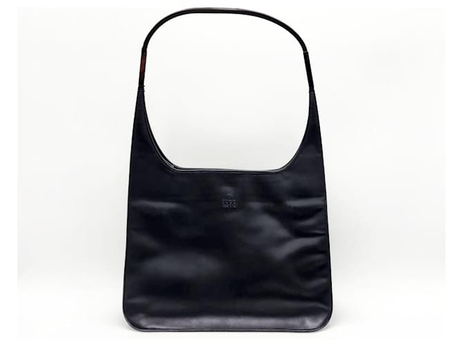 Gucci Hobo Black Leather Shoulder Bag Joli Closet
