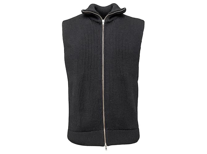 Martin Margiela 10 Knitted vest ディアナ期 Maison Martin Margiela Maison Margiela Zippered Knit Sweater Vest