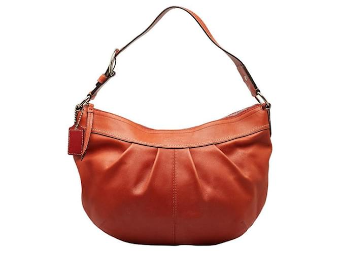 Coach Leather Handbag One Shoulder Bag F13731 in Very Good
