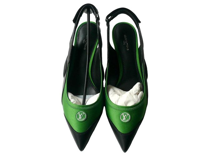 Escarpins Christian Louboutin Géo Pump 100 - 38,5 - Rose Et Or - Neufs Avec Boîte