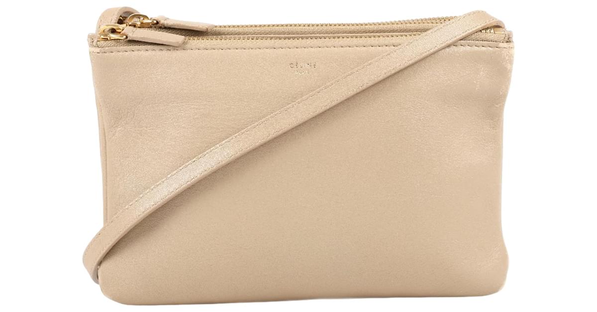 Celine trio beige hotsell