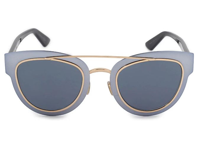 Autre Marque Christian Dior Blue Multi Chromic Cat Eye Metal  display picture 1