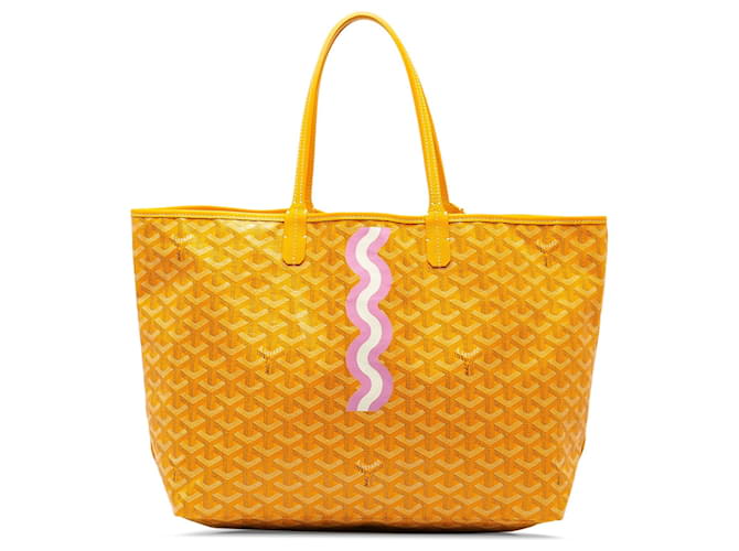 Goyard Saint Louis モノグラム トートバッグ サンルイ イエロー ゴヤール GOYARD サンルイPM イエロー PVC ユニセックス トート
