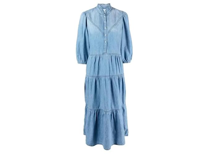 chinese dress ladies Ba&Sh Derby Polka-Dot V-Neck Maxi Dress main image 0