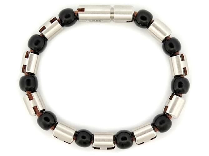 正規品　HERMES ID bracelet p ✖️ SV925 HERMES エルメス 美品 海モチーフ バングル ブレスレット SV925