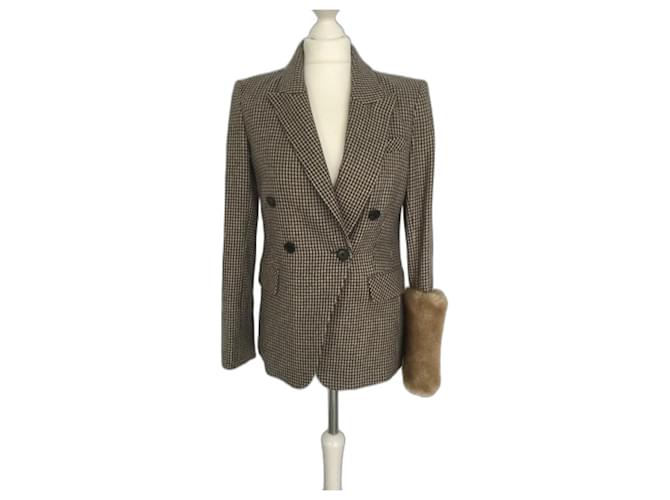 Veronica Beard Jackets Brown Wool Joli Closet